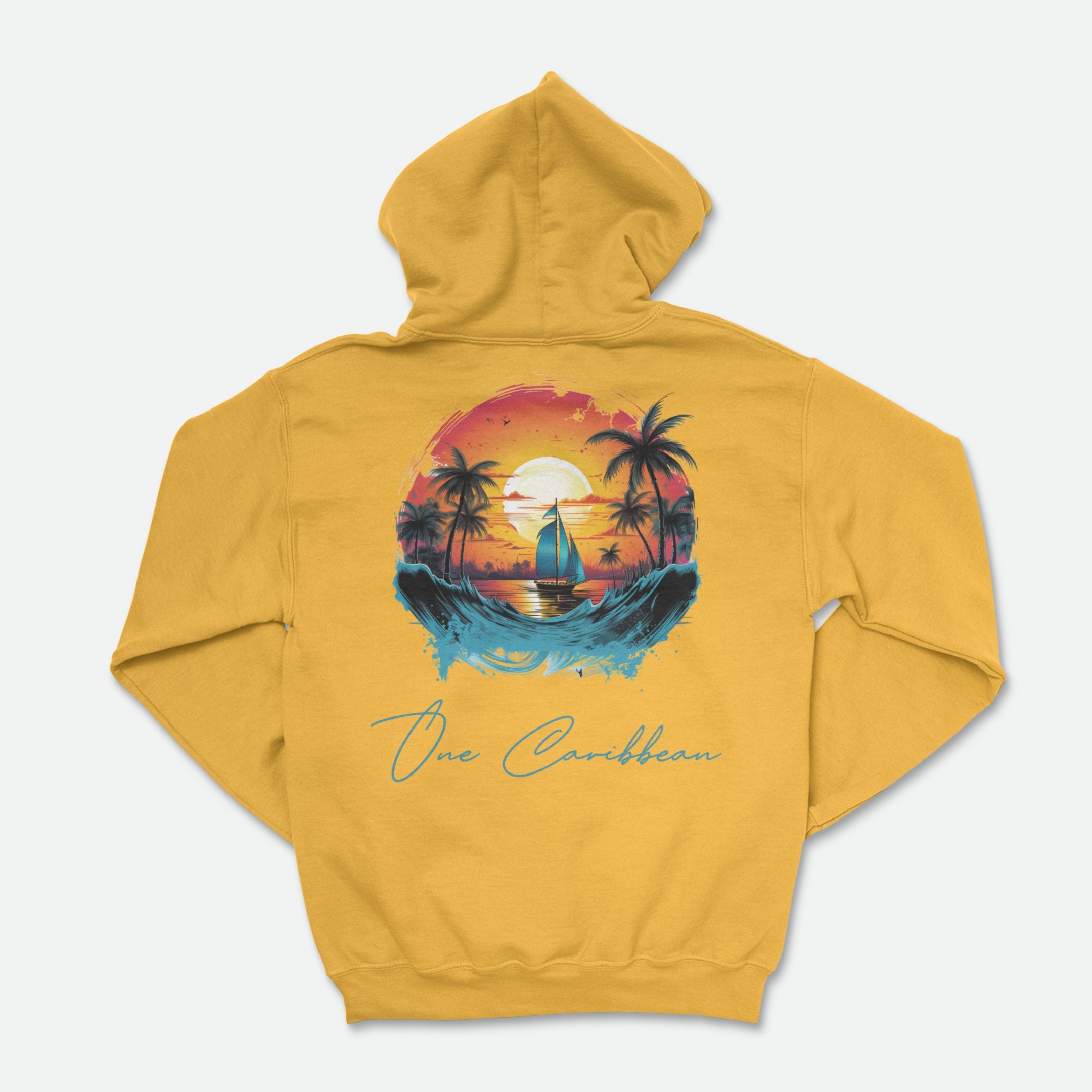 One Caribbean Graphic Hoodie (Caribbean Oasis)