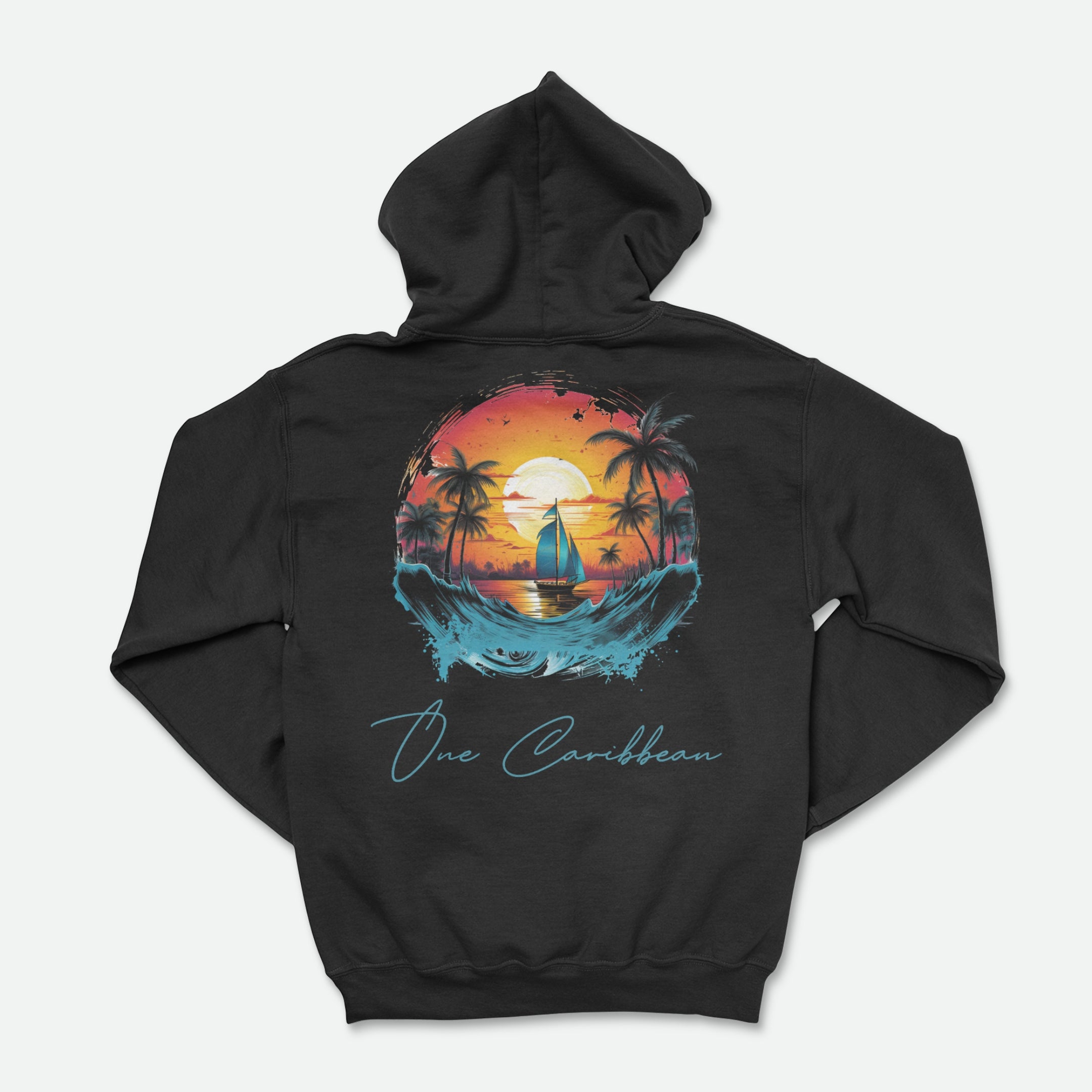 One Caribbean Graphic Hoodie (Caribbean Oasis)