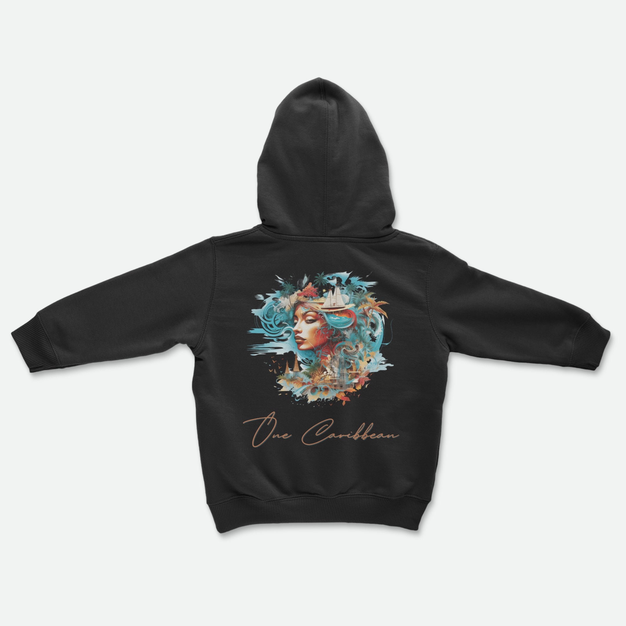 One Caribbean Youth Graphic Hoodie (Carib Euphoria)