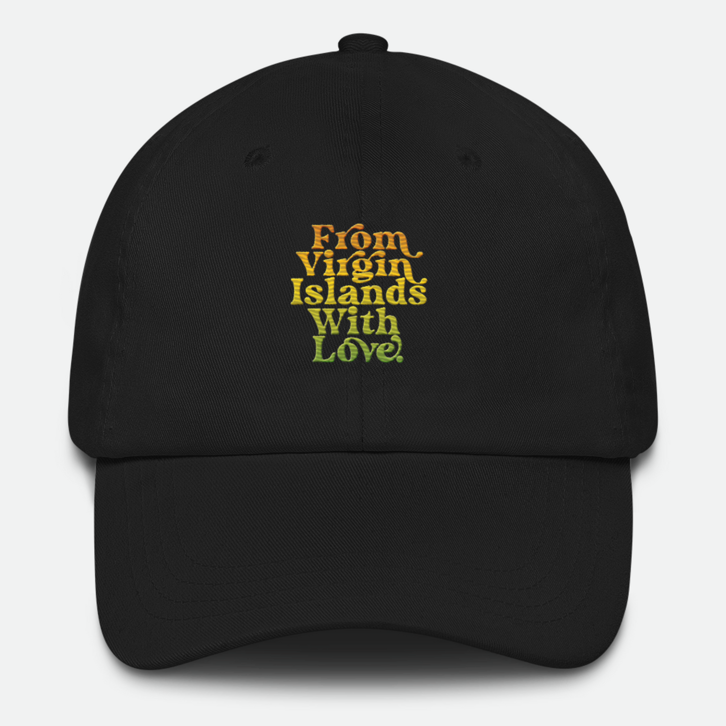 From Virgin Islands With Love (Irie Print) Dad Hat