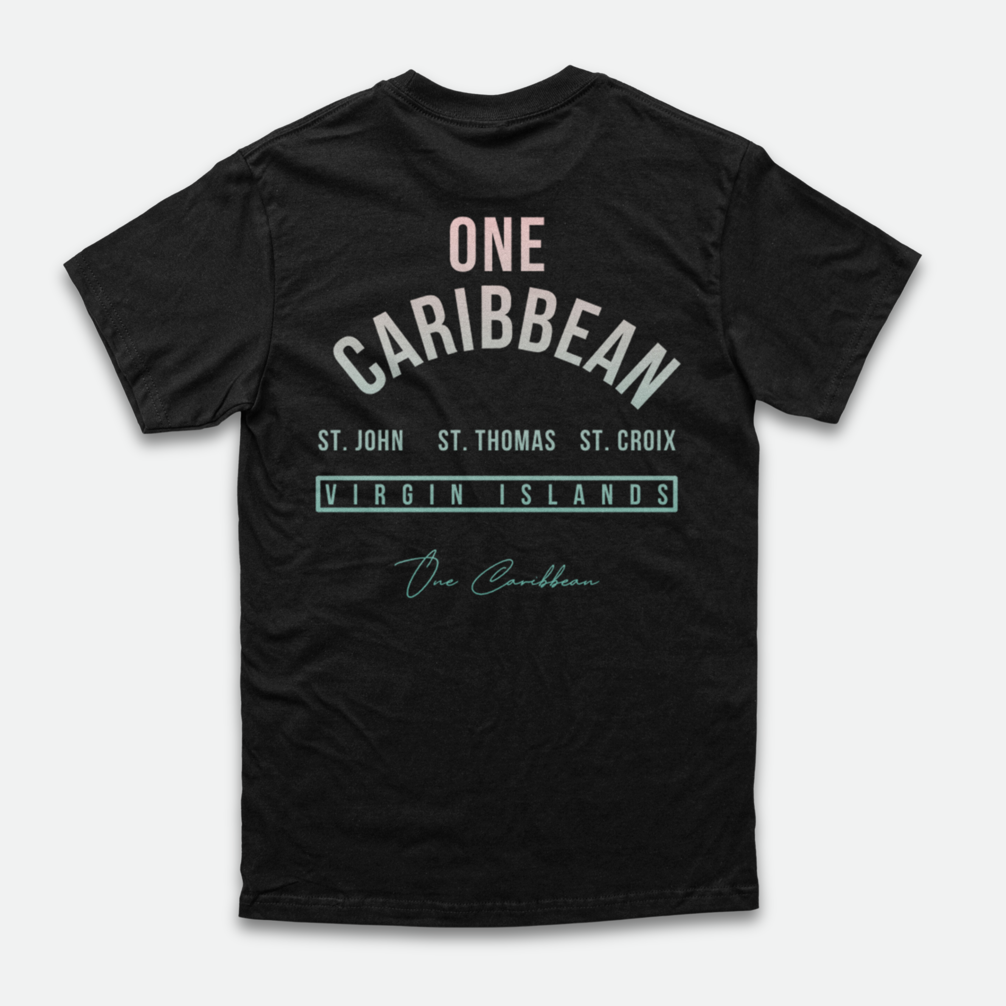 One Caribbean Souvenir Collection T-Shirt (Trunk Bay)