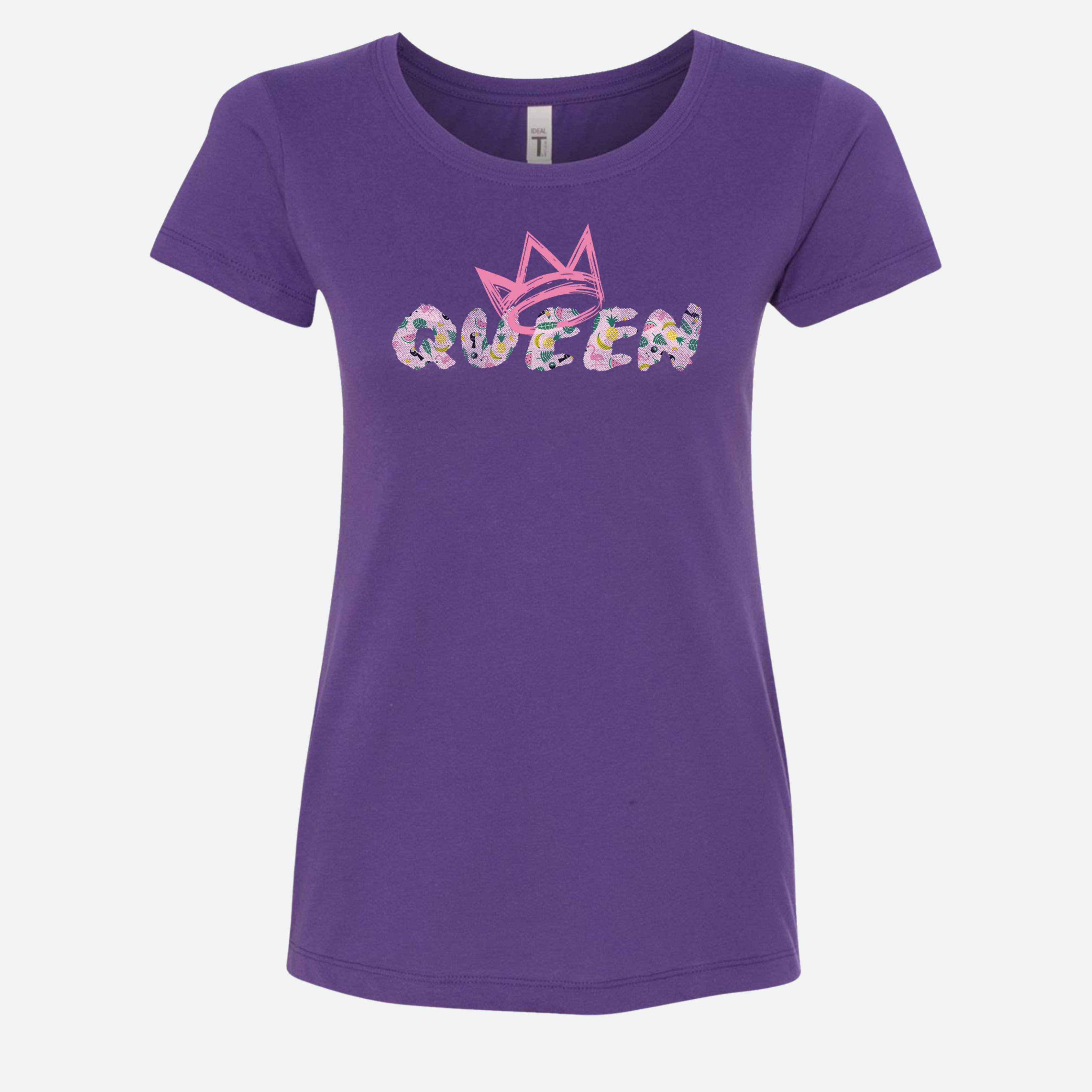 Queen Summer Vacay Print T-Shirt