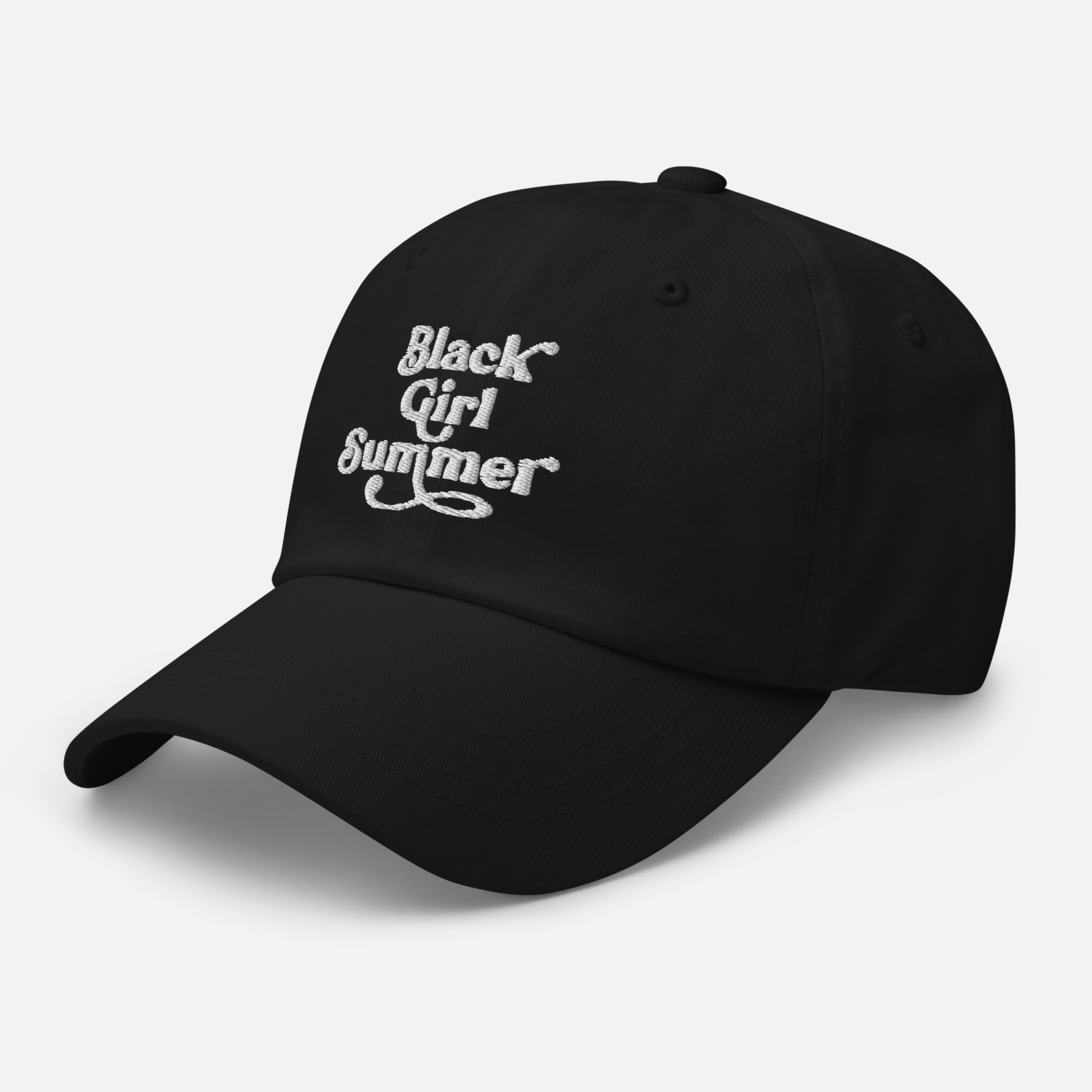 Black Girl Summer Dad Hat