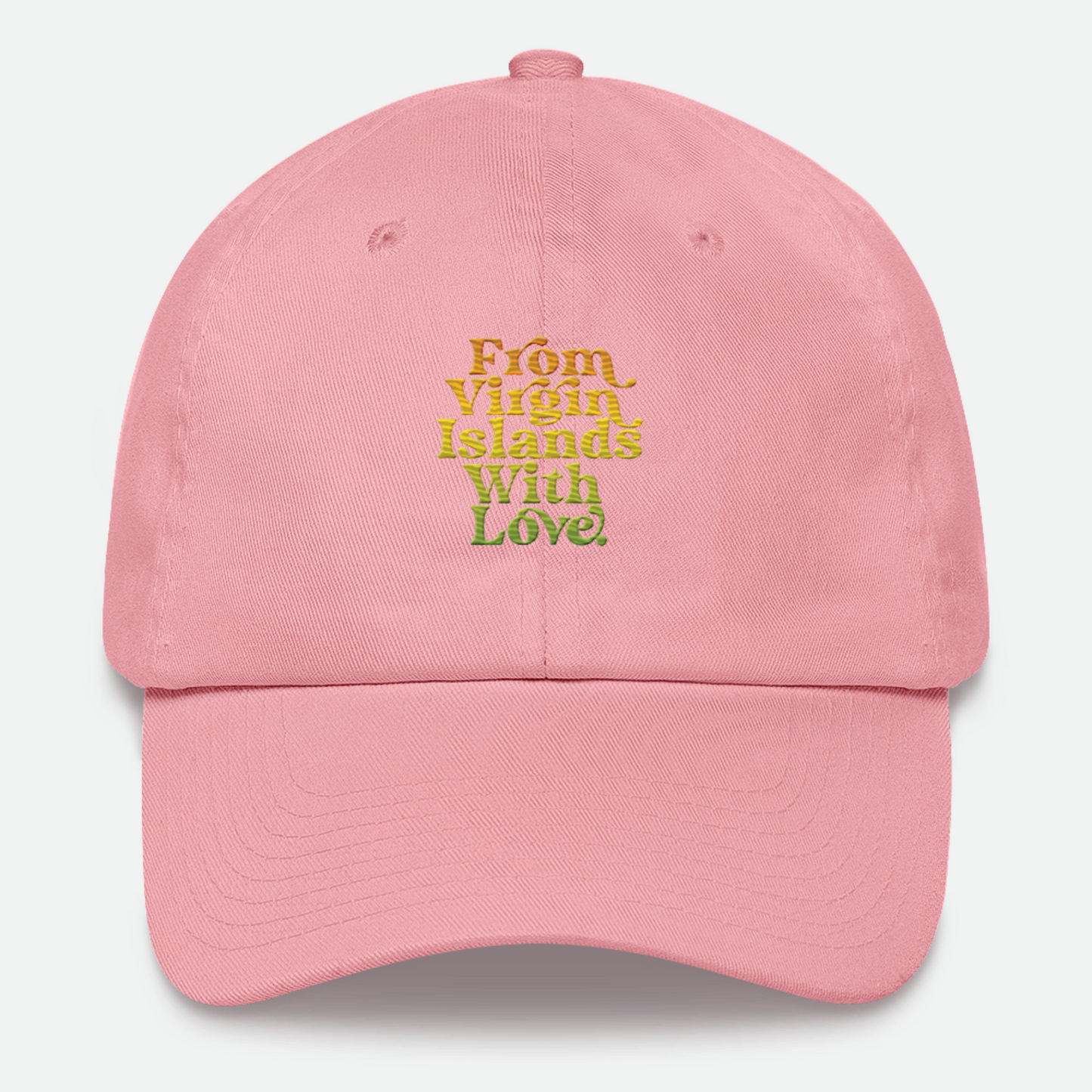 From Virgin Islands With Love (Irie Print) Dad Hat