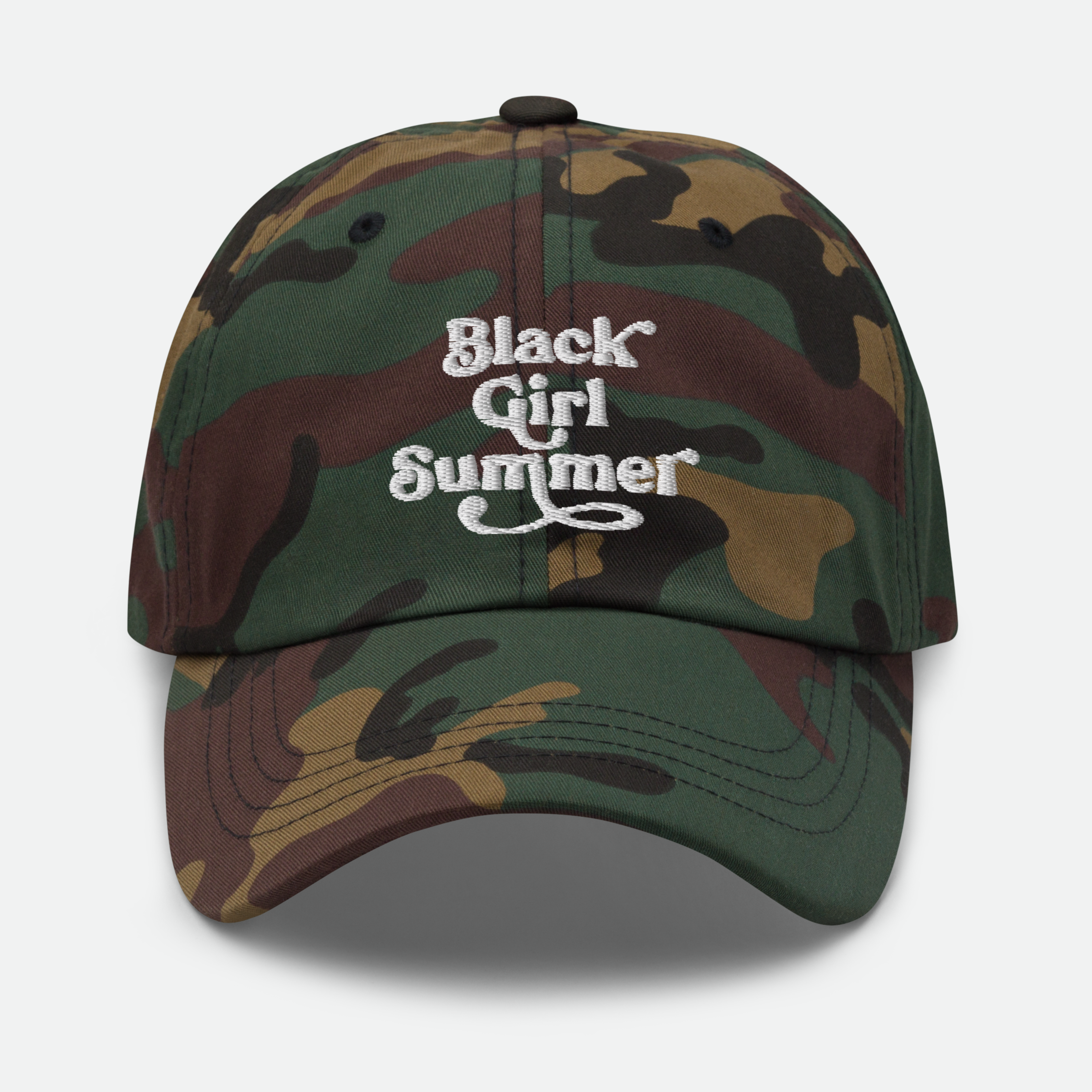 Black Girl Summer Dad Hat