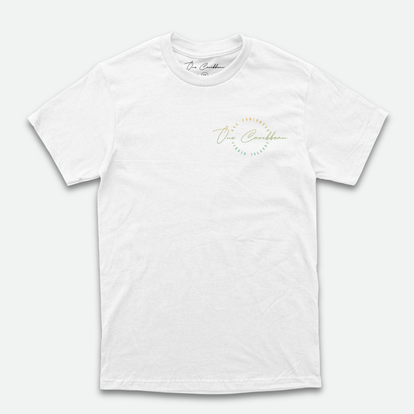 One Caribbean Souvenir Collection T-Shirt (Lime Rickey)