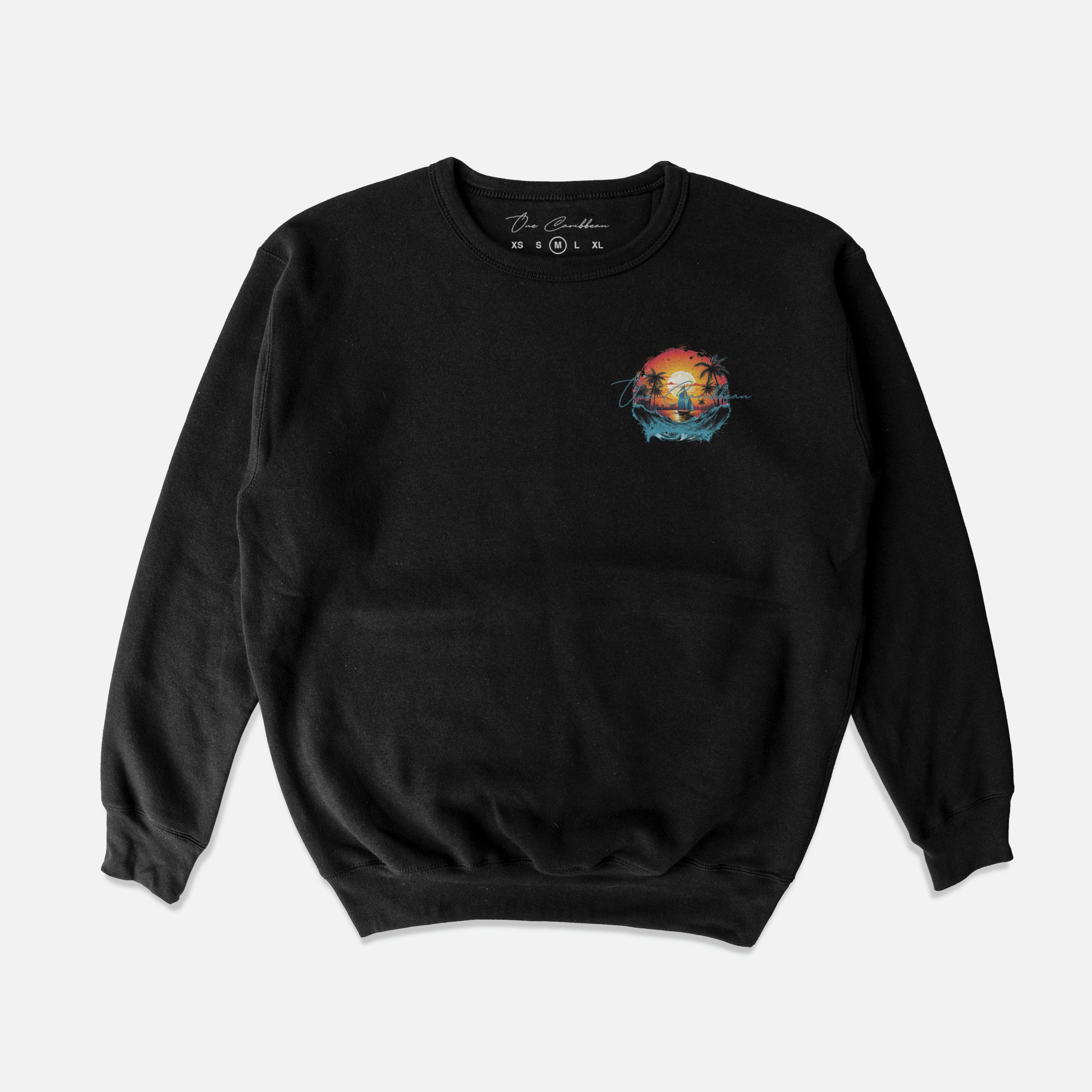 One Caribbean Graphic Sweatshirt (Caribbean Oasis)