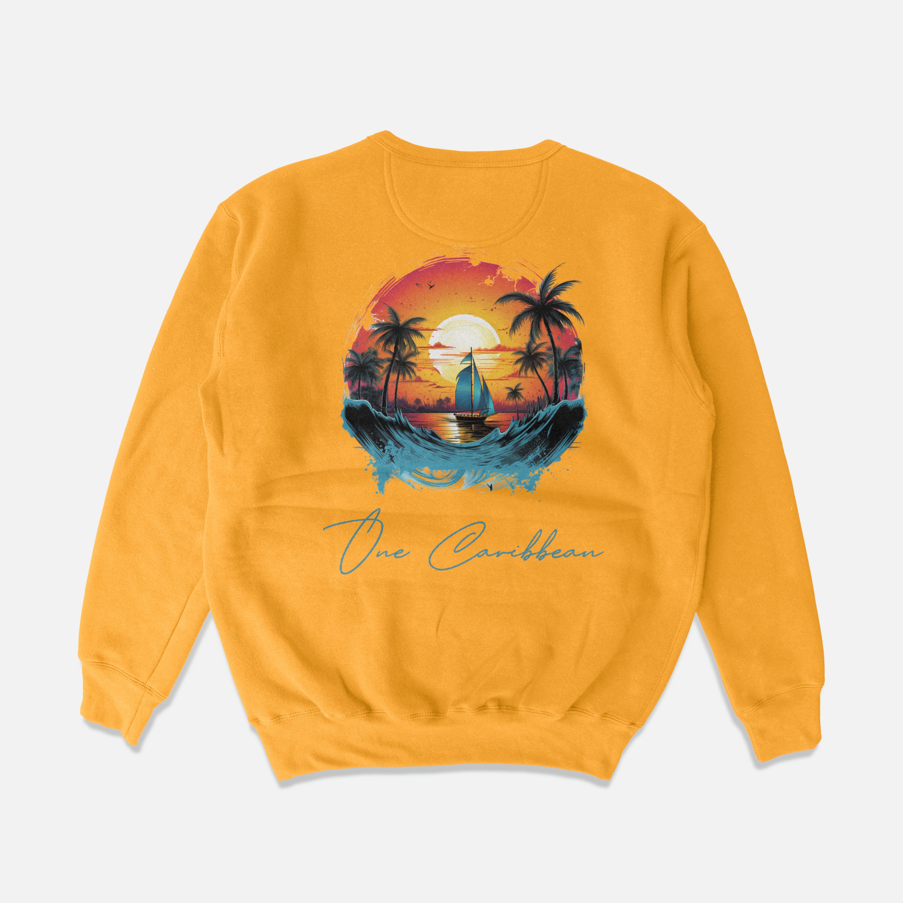 One Caribbean Graphic Sweatshirt (Caribbean Oasis)