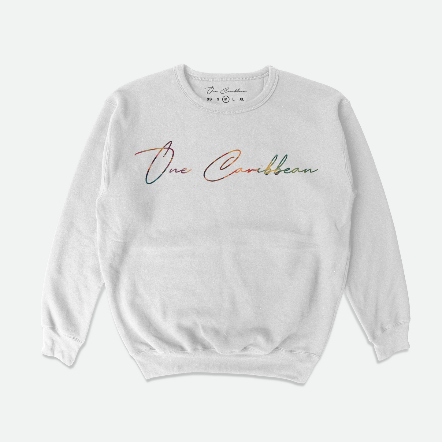 One Caribbean Need Money For Carnival Sweatshirt (White Tie Dye)