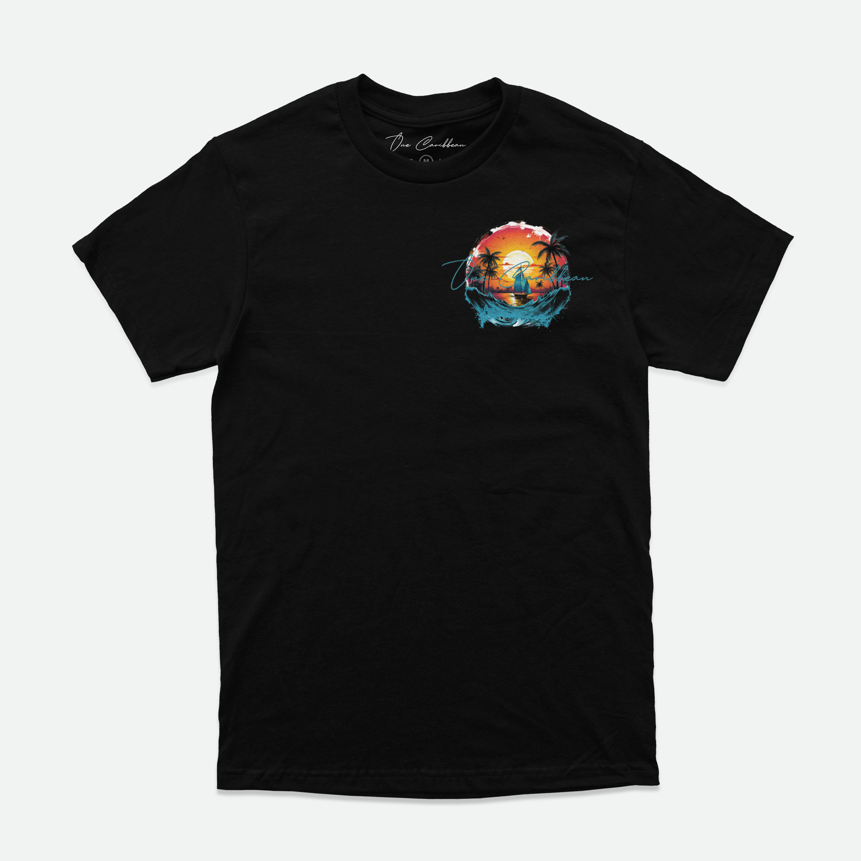 One Caribbean Graphic Tee (Caribbean Oasis)