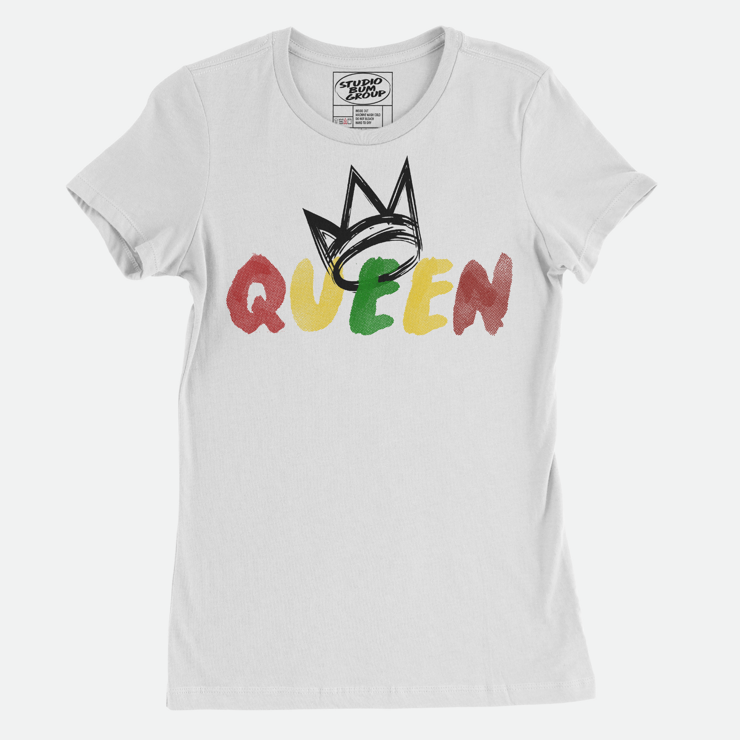 Queen Originals (Short Sleeve T-Shirt White Crown)