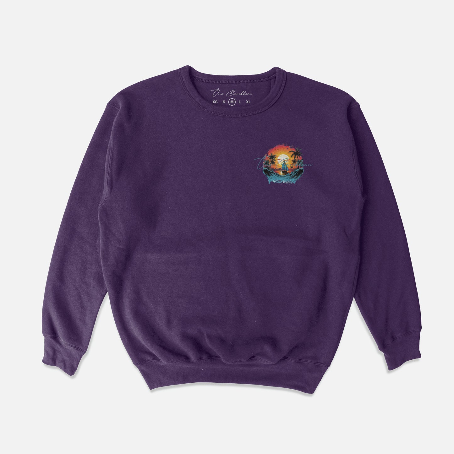 One Caribbean Graphic Sweatshirt (Caribbean Oasis)
