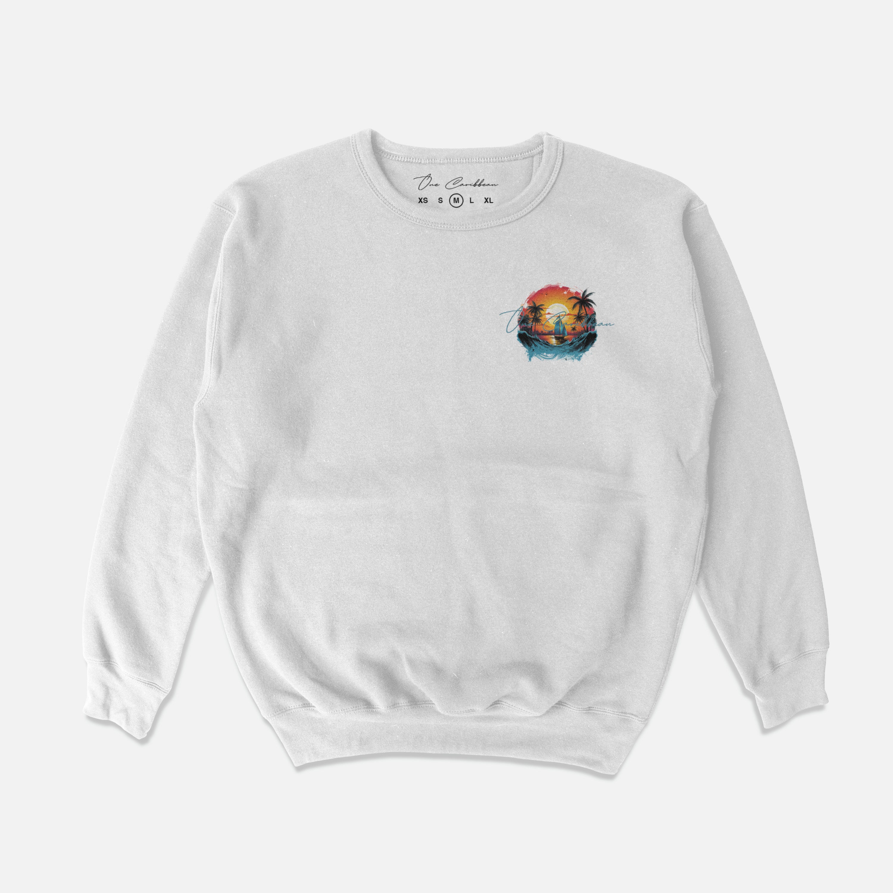 One Caribbean Graphic Sweatshirt (Caribbean Oasis)