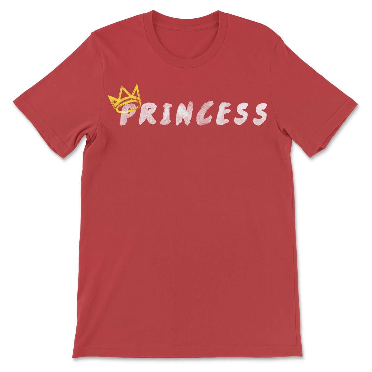 Princess Short Sleeve T-Shirt (Gold Crown)