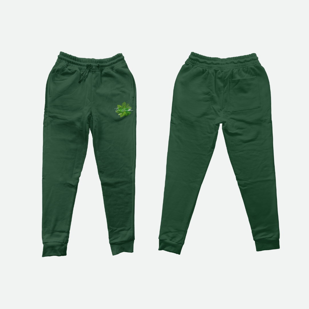 Forest green joggers hot sale