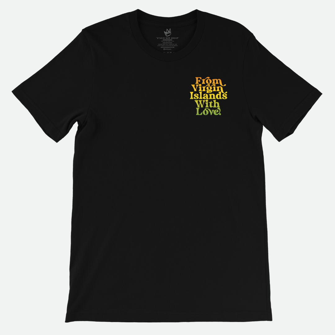 From Virgin Islands With Love T-Shirt (Irie Print)