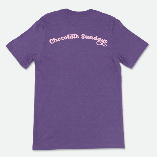 Chocolate Sundays Staple Tee (Purple)