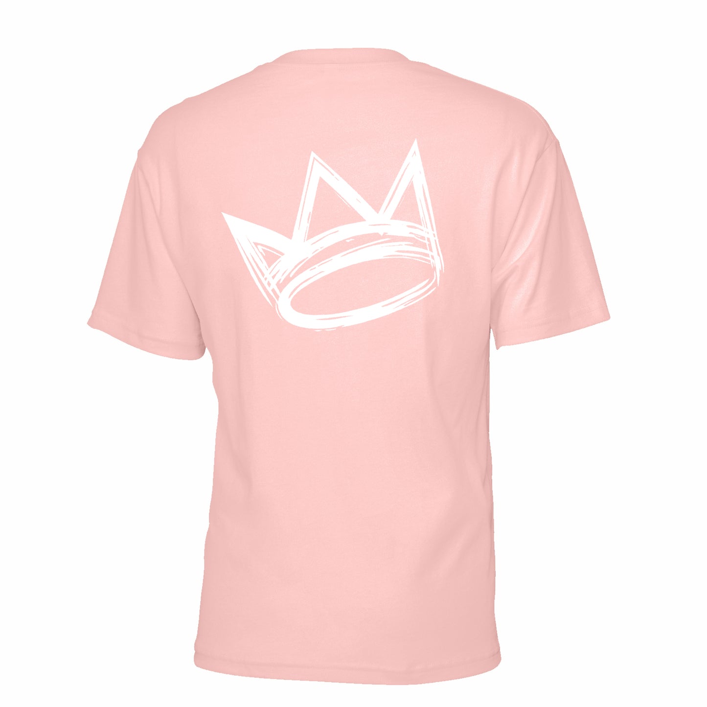King Crown Collection (Pink Short Sleeve T-Shirt White Crown)