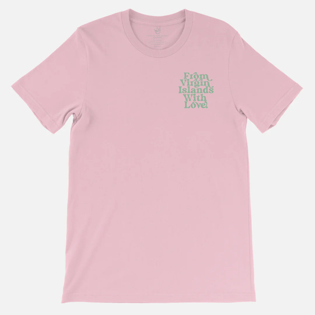 From Virgin Islands With Love T-Shirts (Mint Print)