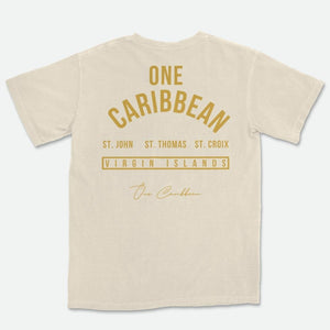 One Caribbean Souvenir Collection T-Shirt (Ivory)