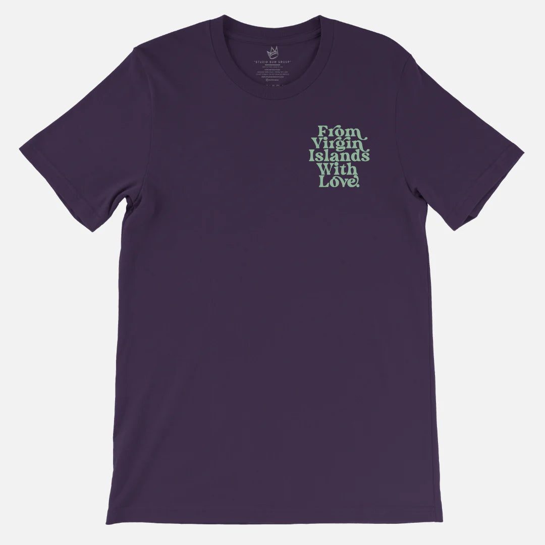 From Virgin Islands With Love T-Shirts (Mint Print)