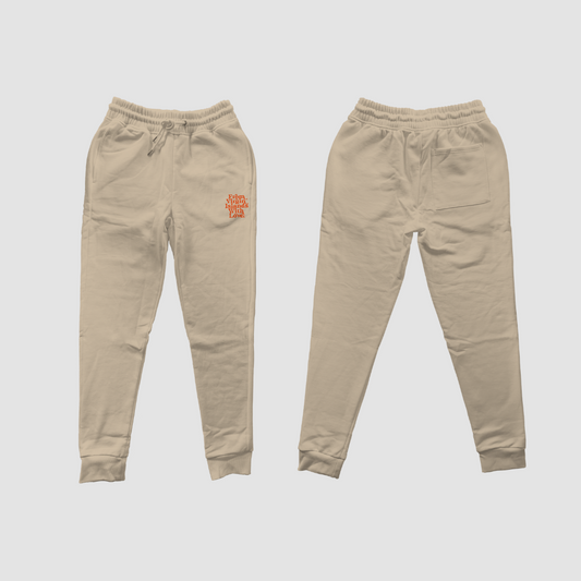 From Virgin Islands With Love Joggers (Tan Orange)