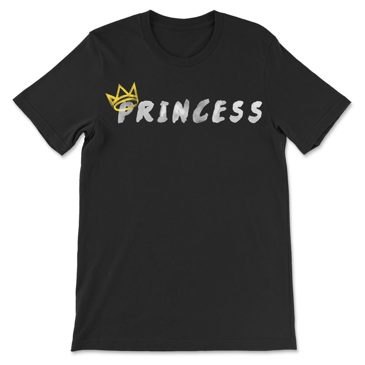 Princess Short Sleeve T-Shirt (Gold Crown)