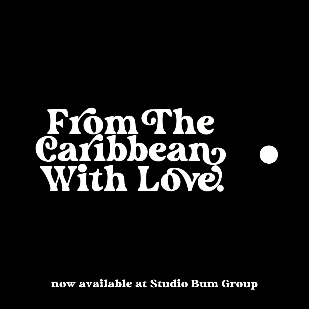 From The Caribbean With Love T-Shirt (White Print)