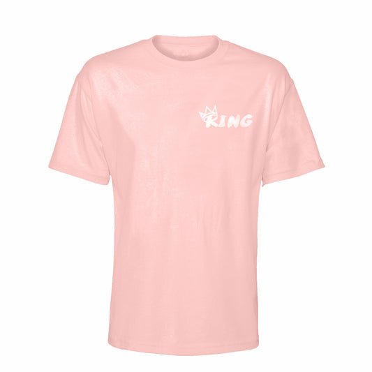 King Crown Collection (Pink Short Sleeve T-Shirt White Crown)