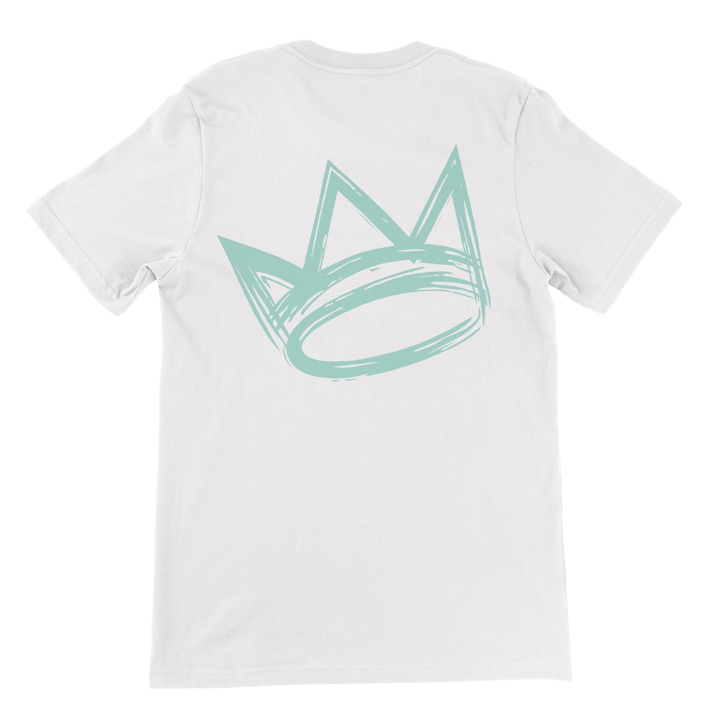 King Crown Collection (White Short Sleeve T-Shirt Mint Crown)