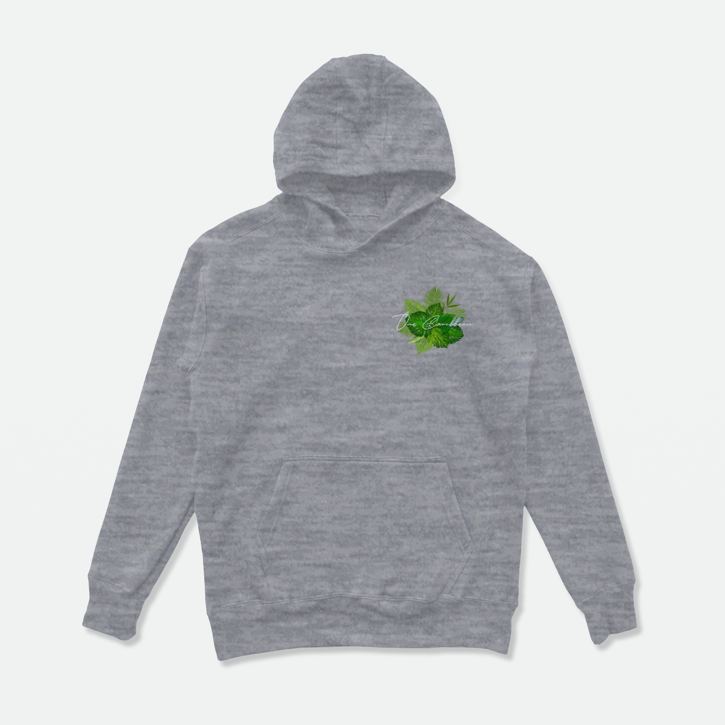 One Caribbean Bush Tee Hoodie (Gray)