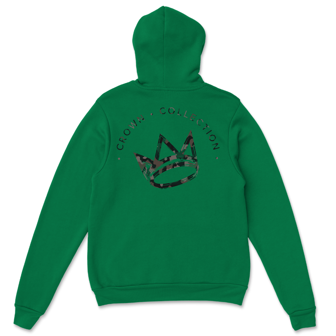 The Crown (CC S2 Camouflage Edition Full Zip Hoodie Green)