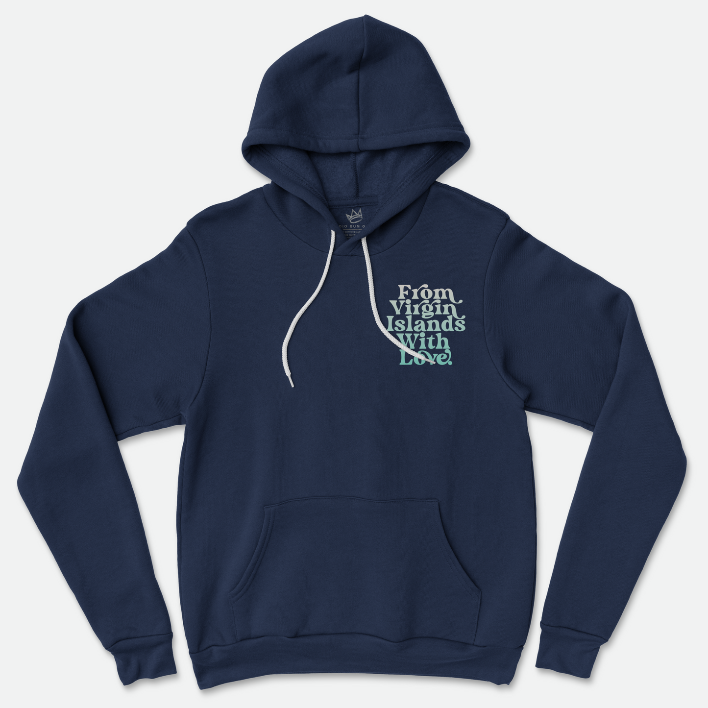 From Virgin Islands With Love Hoodie (Magens Bay Print)