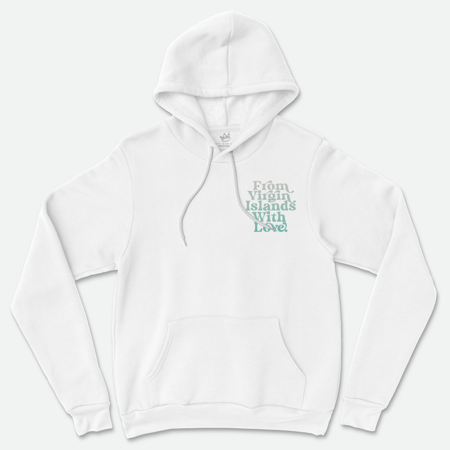 From Virgin Islands With Love Hoodie (Magens Bay Print)