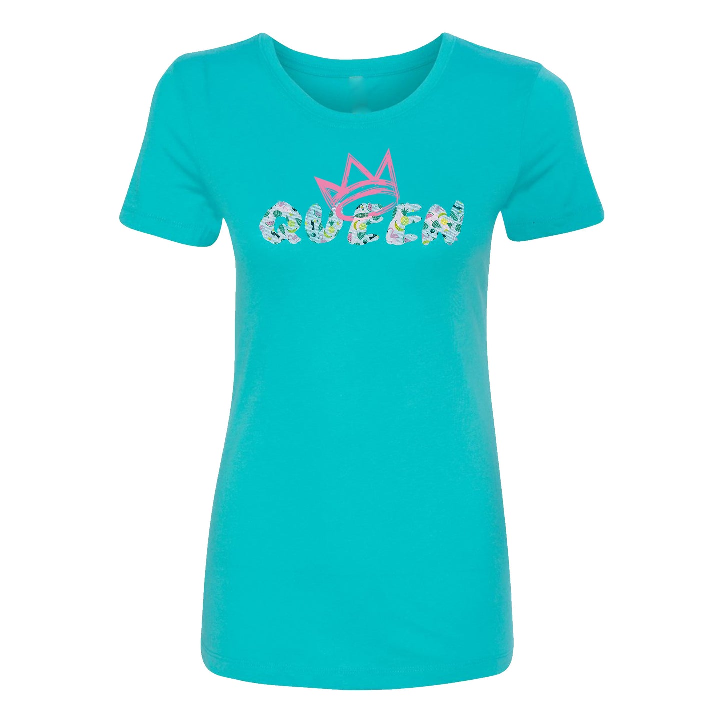 Queen Summer Vacay Print T-Shirt