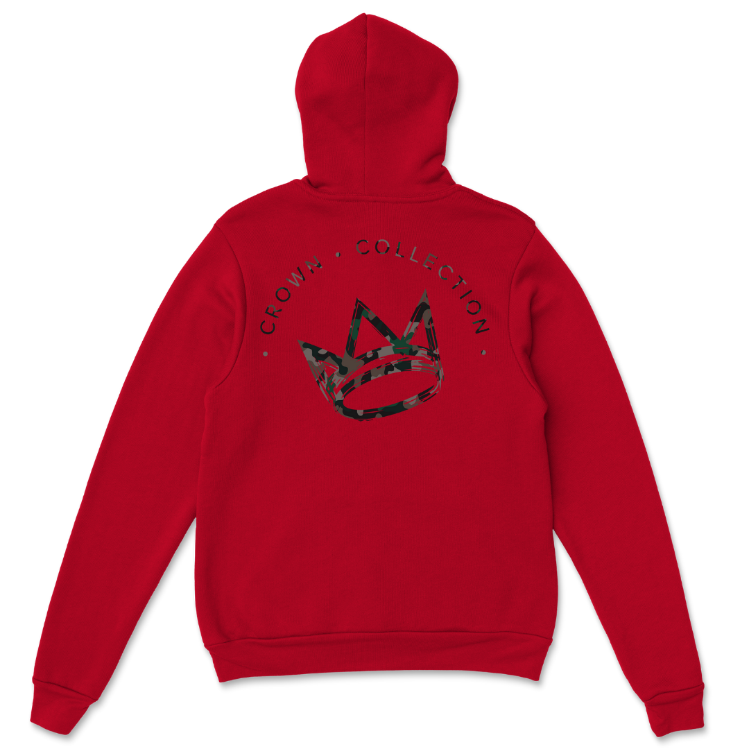 The Crown (CC S2 Camouflage Edition Full Zip Hoodie Red)