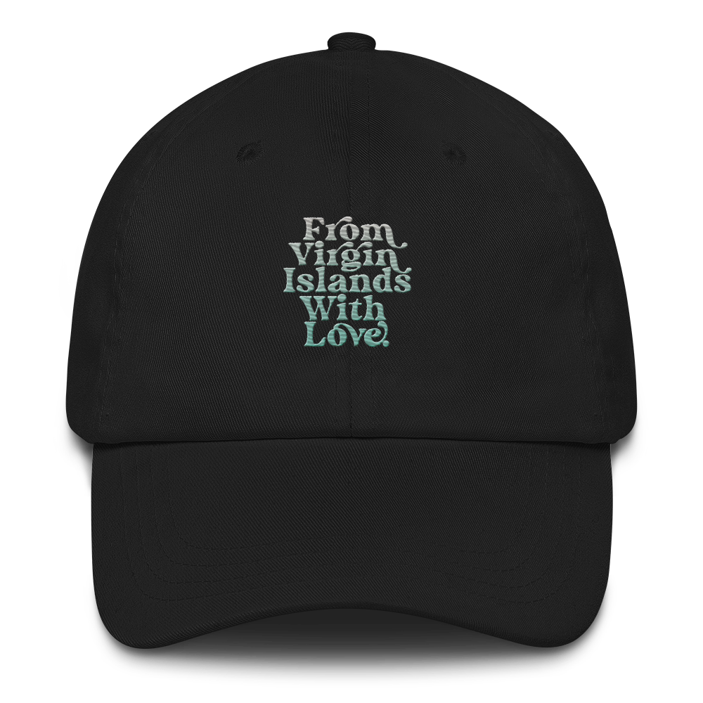 From Virgin Islands With Love Mint (Magen's Bay) Dad hat