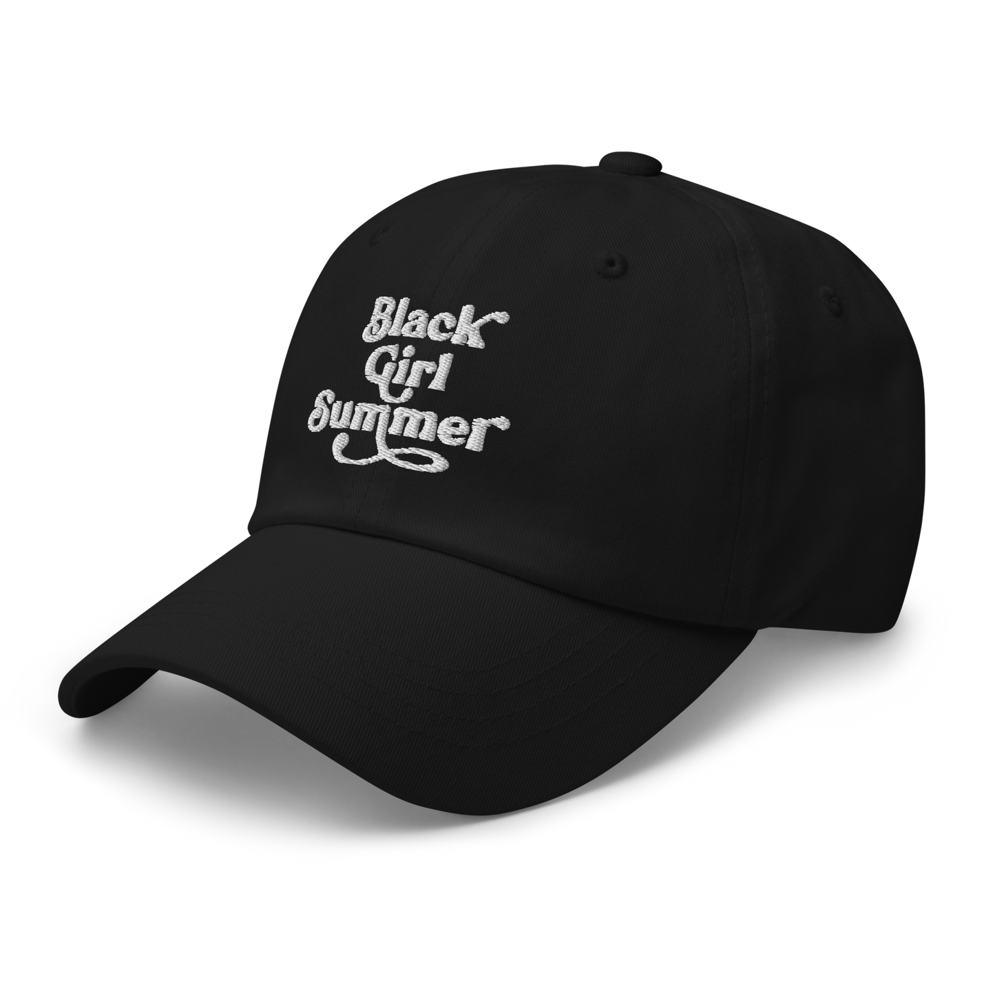 Black Girl Summer Dad Hat