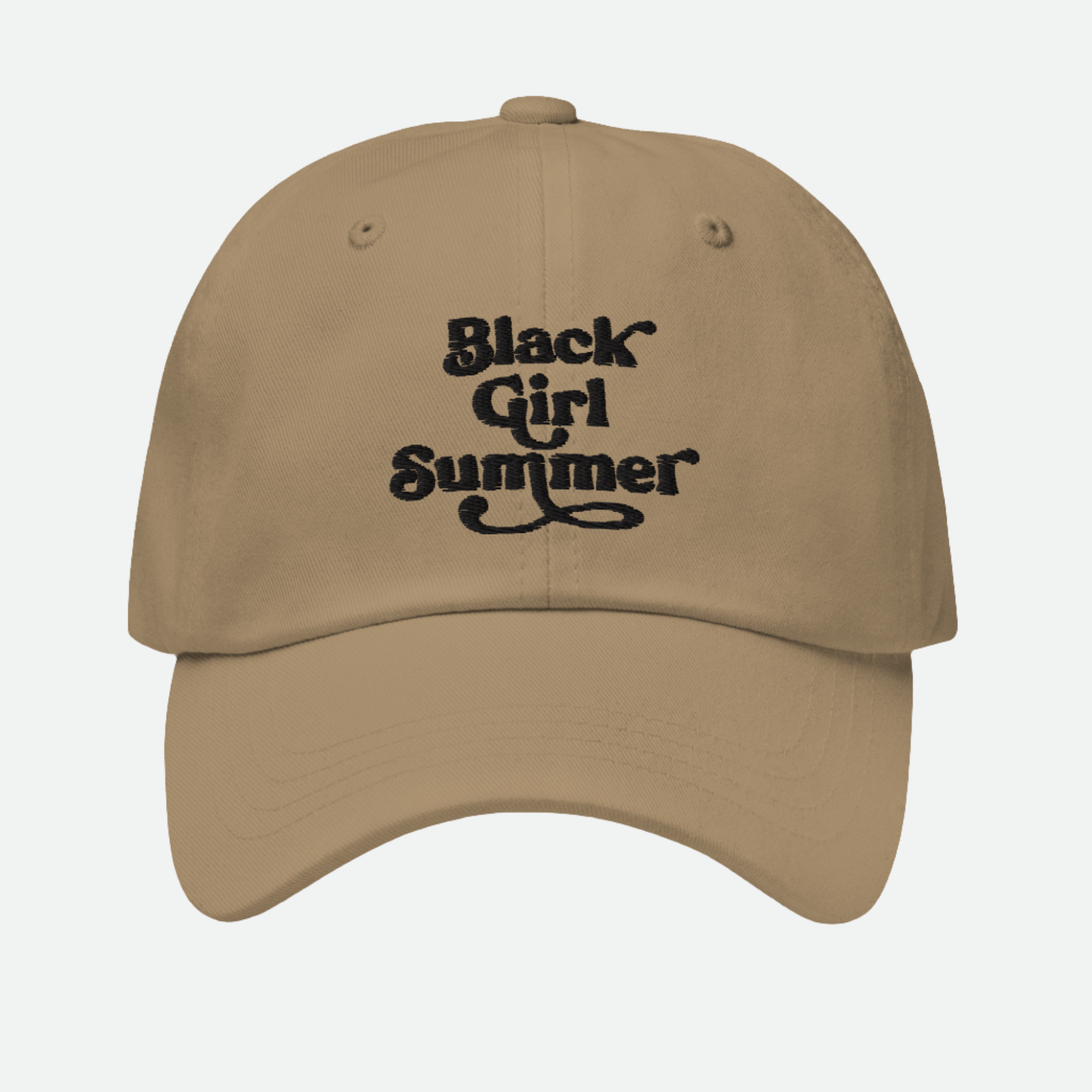 Black Girl Summer Dad Hat