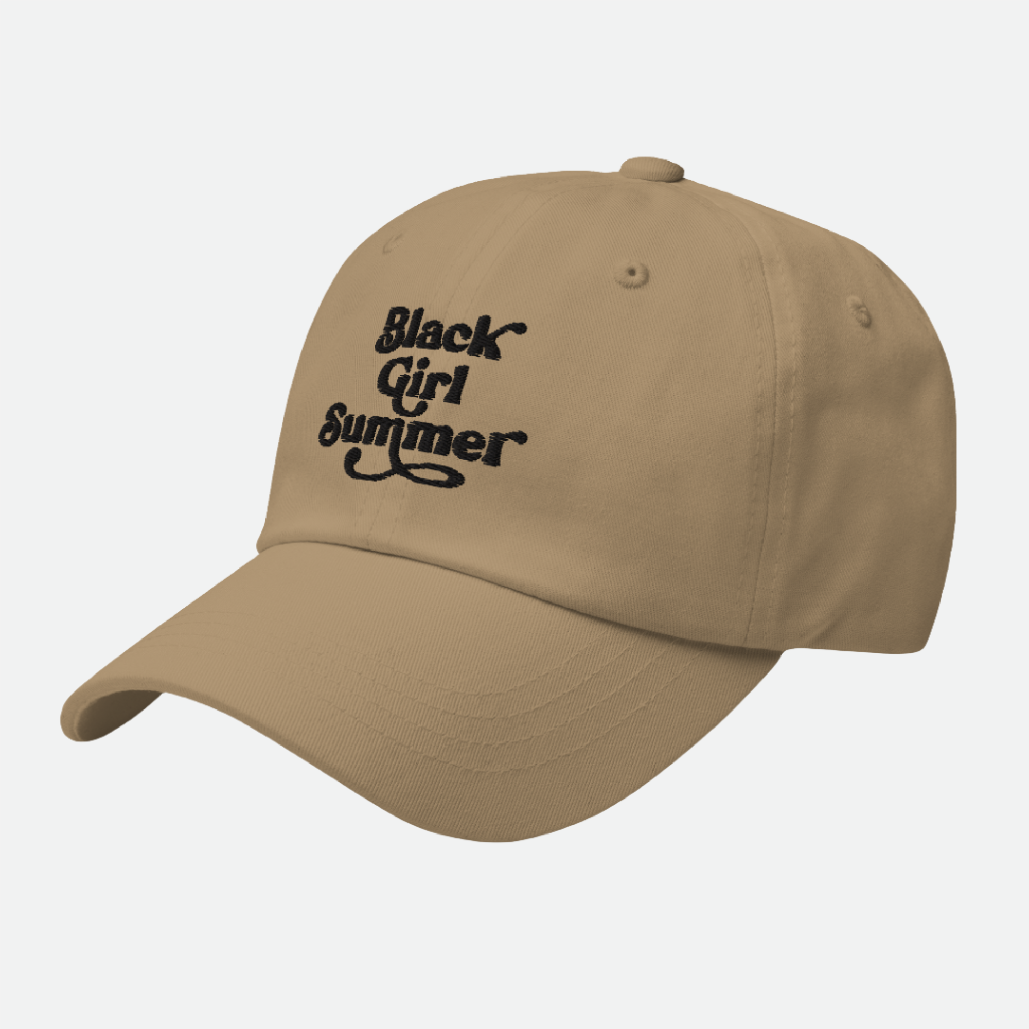 Black Girl Summer Dad Hat