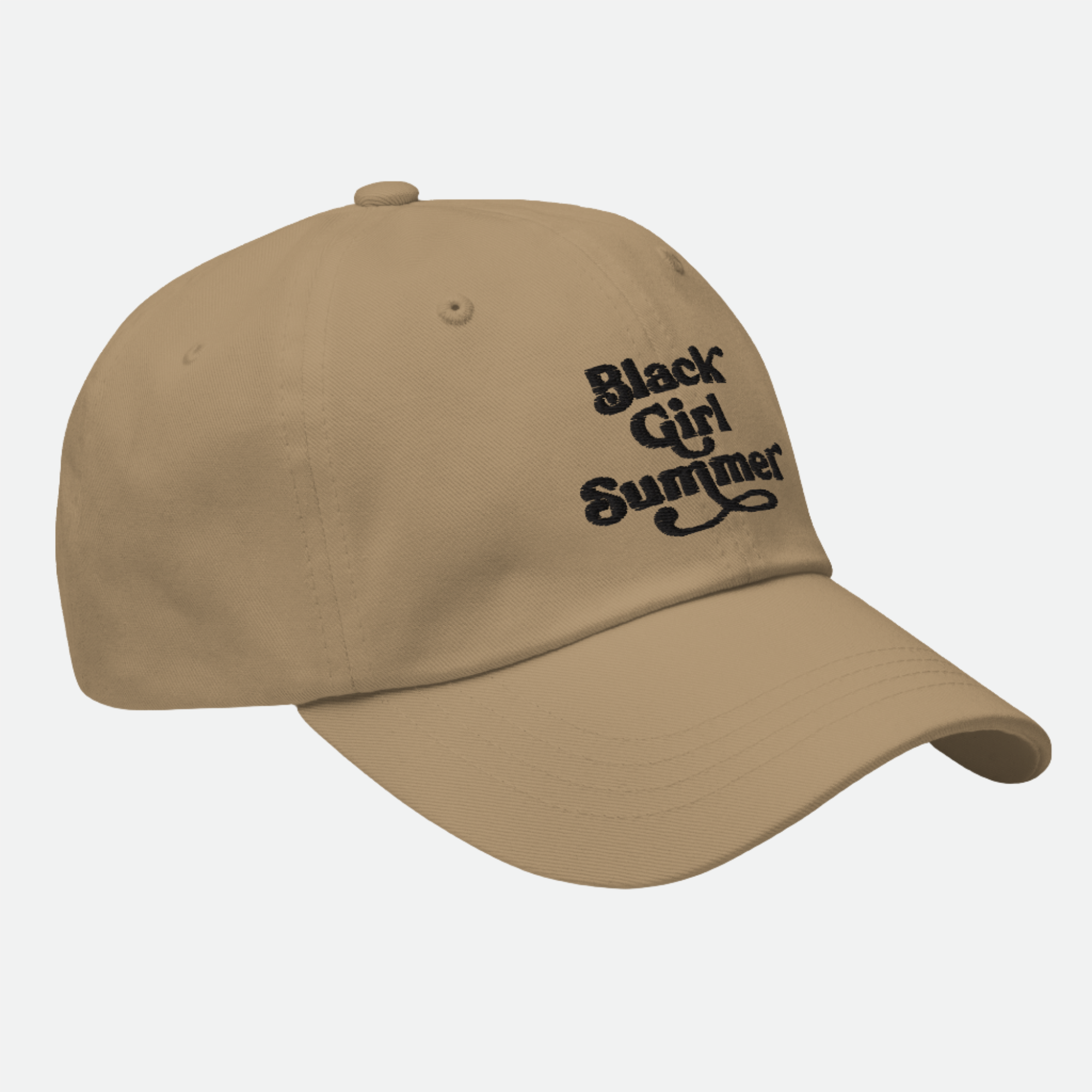 Black Girl Summer Dad Hat