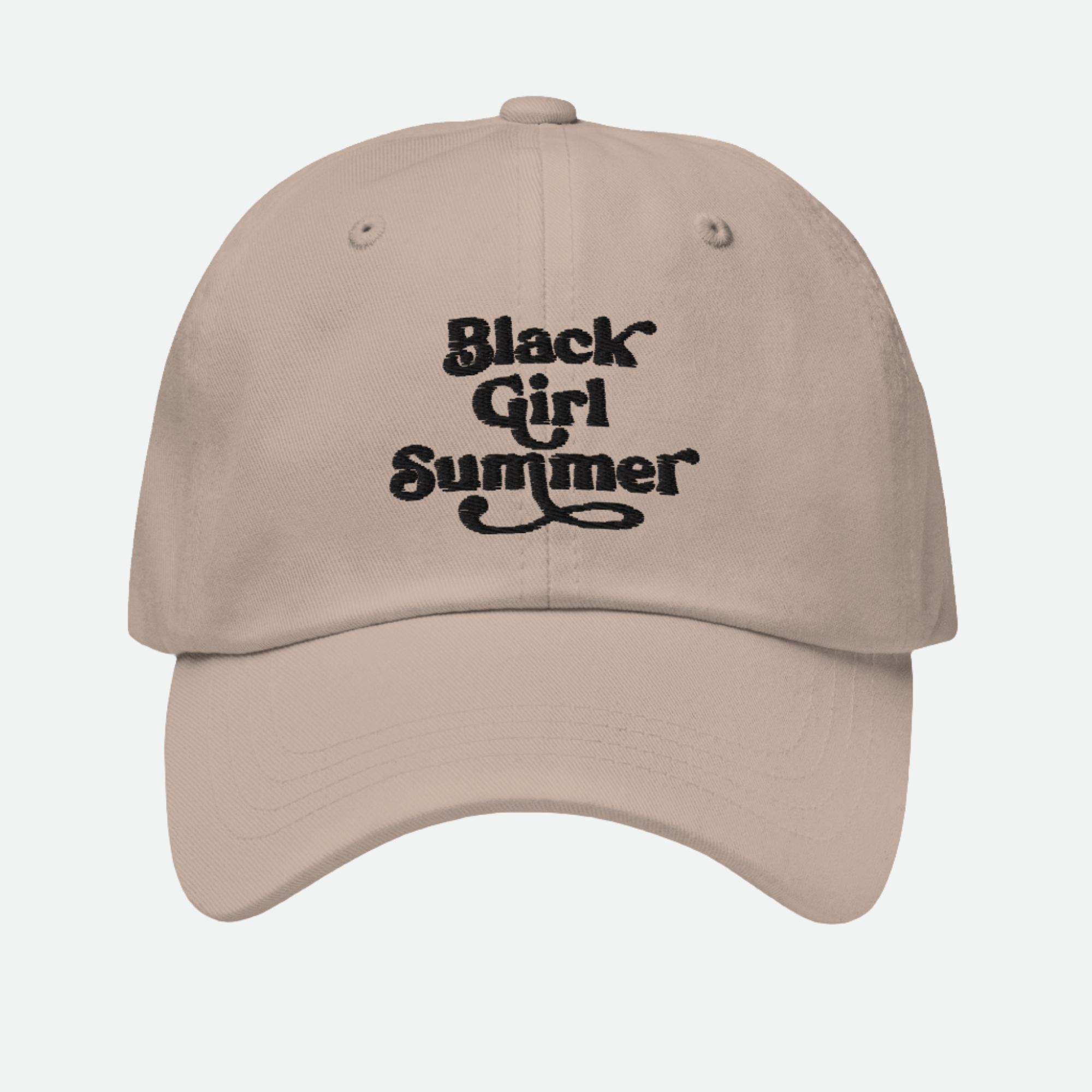 Black Girl Summer Dad Hat