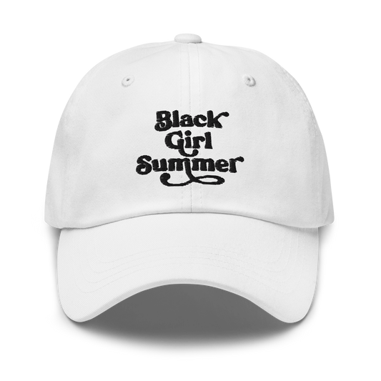 Black Girl Summer Dad Hat