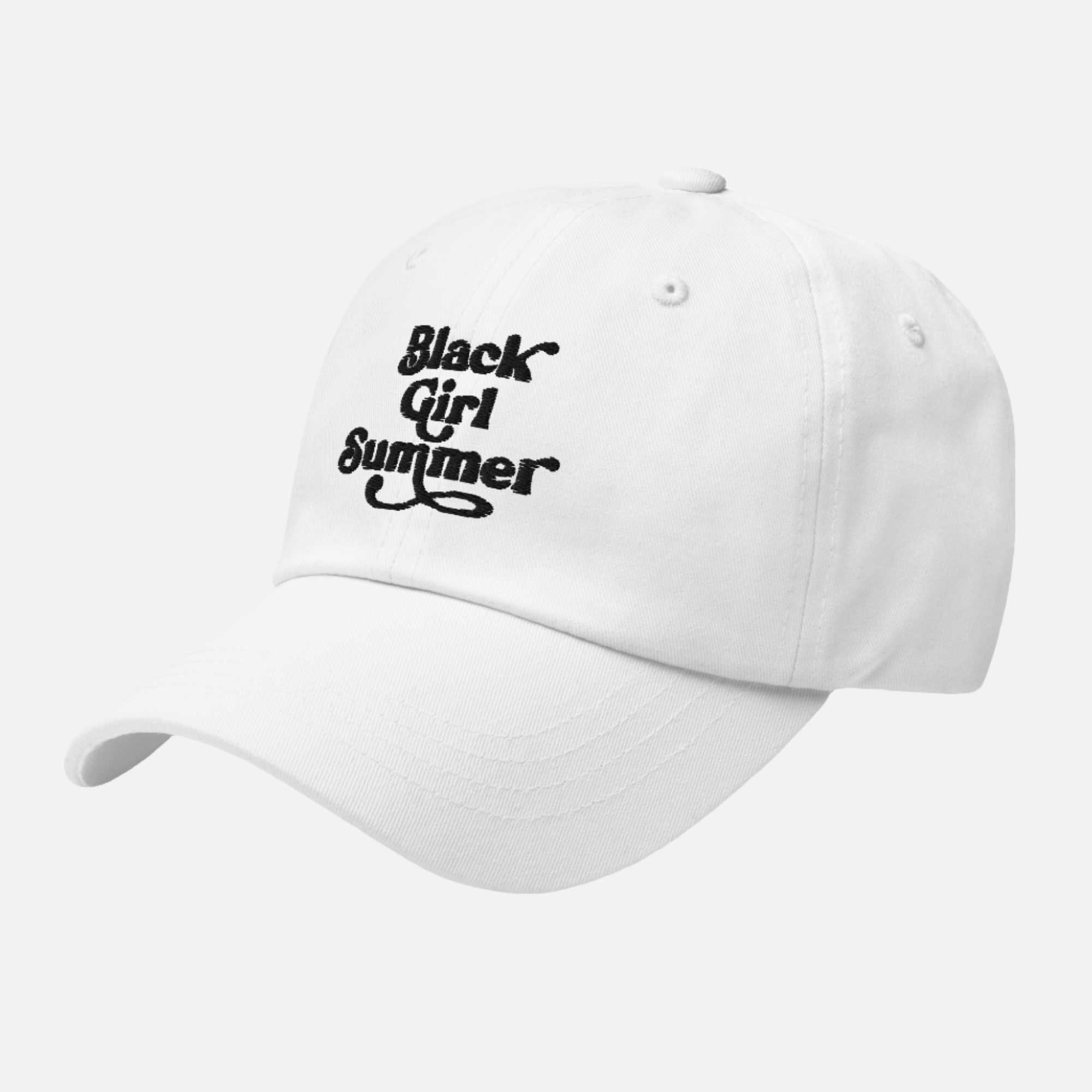 Black Girl Summer Dad Hat