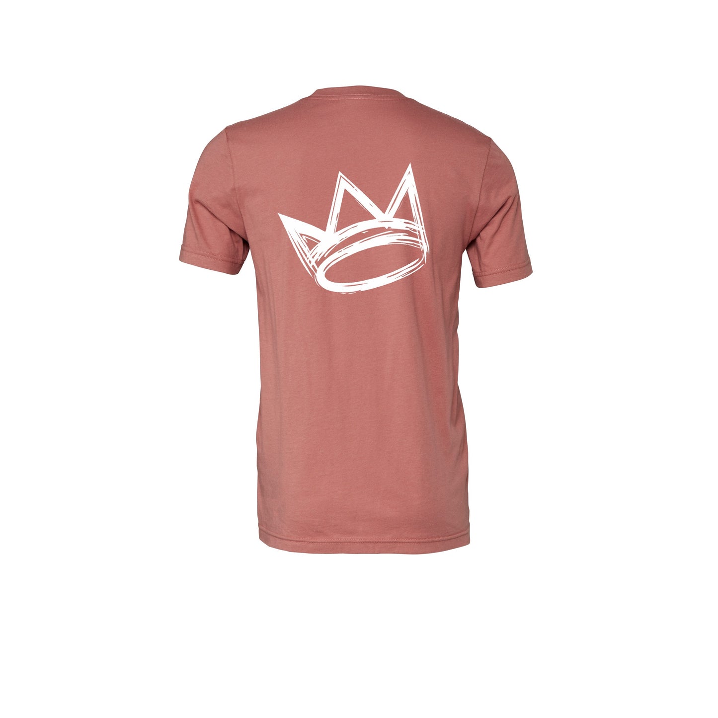 King Crown Collection (Mauve Short Sleeve T-Shirt White Crown)